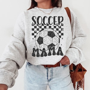 Sports Mom Sweatshirt, Sports Mom Crewneck, Soccer Mom Sweatshirt, Soccer Season, Game Day Shirt, Sports Mom Jersey, Mothers Day Gift
