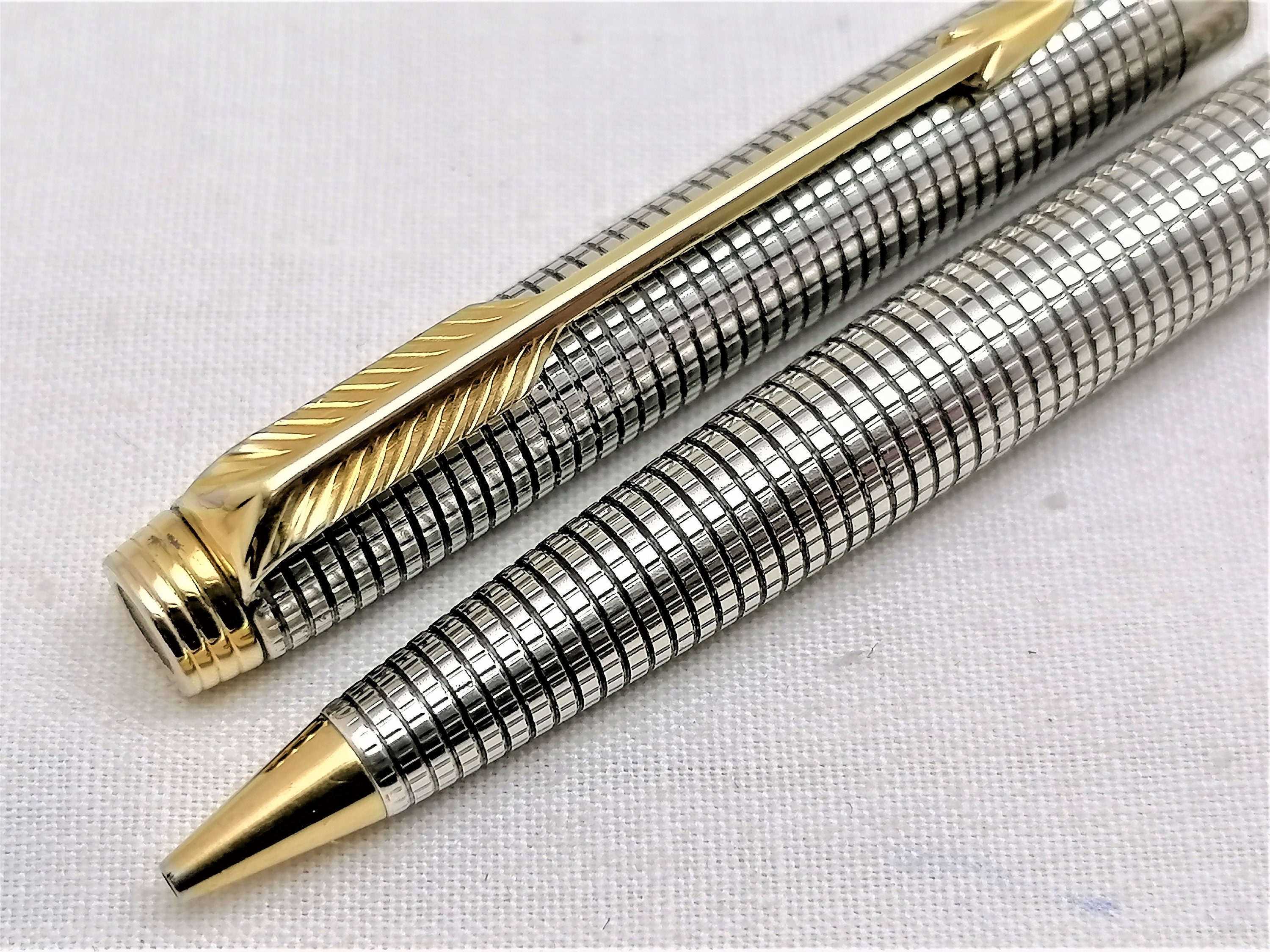 Parker 75 Sterling Silver Usa Pencil Pen With Leads 0.9 Mm - Etsy
