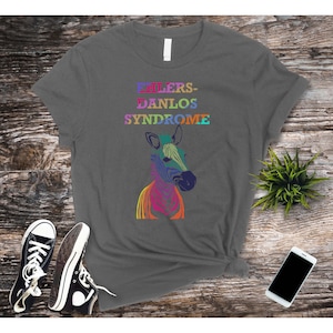 Ehlers-Danlos Syndrome Tshirt, Invisible Illness Awareness Shirt, Ehlers Danlos Syndrome, EDS Shirt, Awareness Shirt