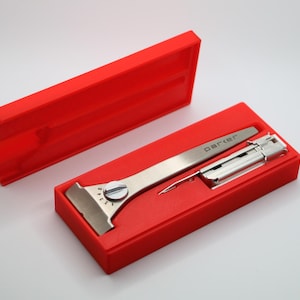 ヴィンテージ Schick シックインジェクター 革ケース トラベル