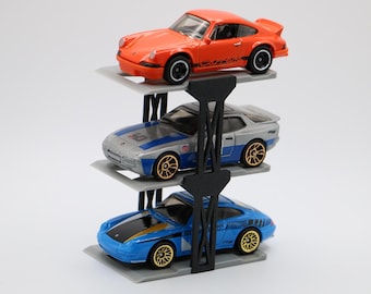 Elevador para 3 vehículos de Hotwheels