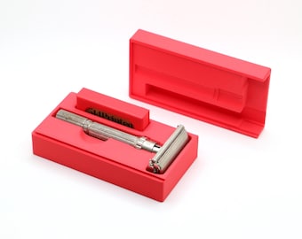 Gillette Super Slim Safety Razor Travel Case Storage Box