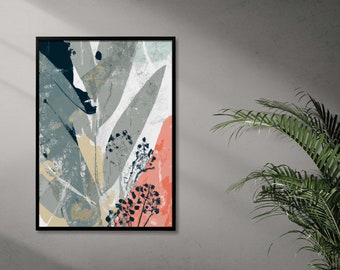 Botanical Bliss: Beautiful Floral Watercolor Print