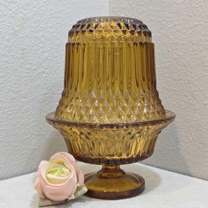 Amber Diamond Point Fairy Lamp - Etsy