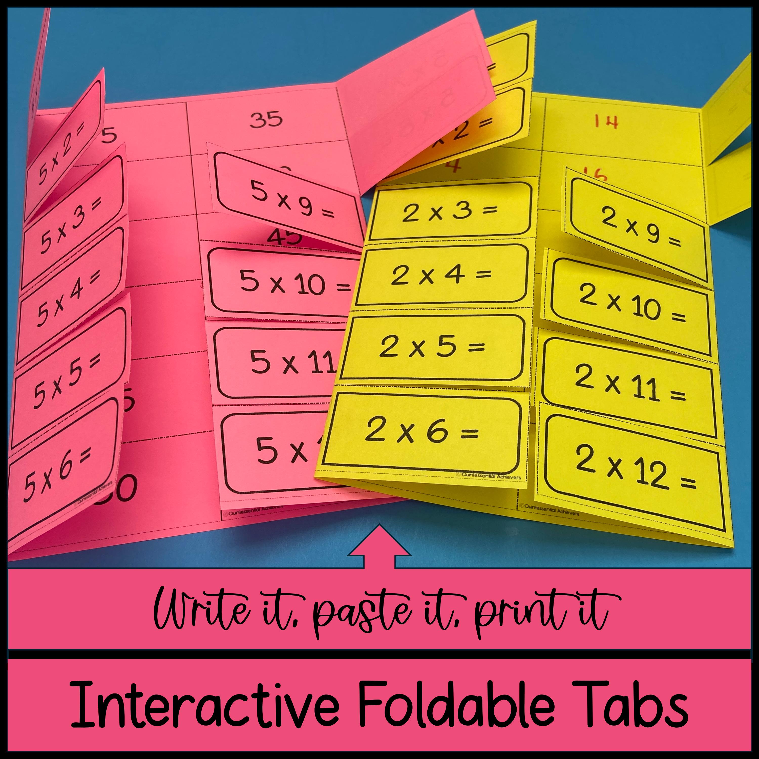 Multiplication Facts Fluency Practice | Fact Families & Times Tables ...