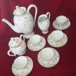 Porcelain Coffee Set &quot;Richard Ginori&quot; Vintage