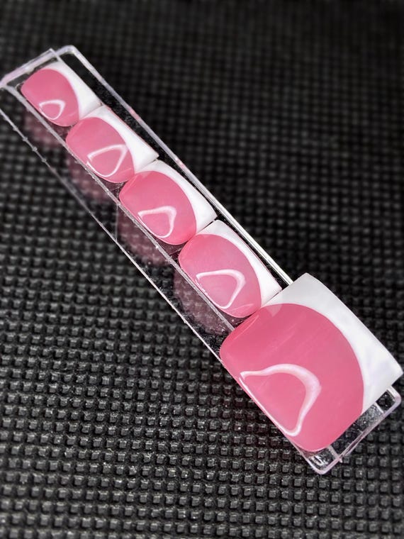 French Tip | Toe Press-Ons