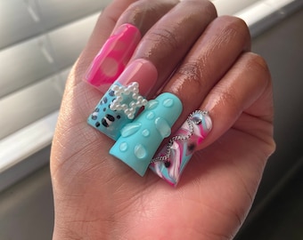 Duck Y2K Freestyle | Press-On Nails