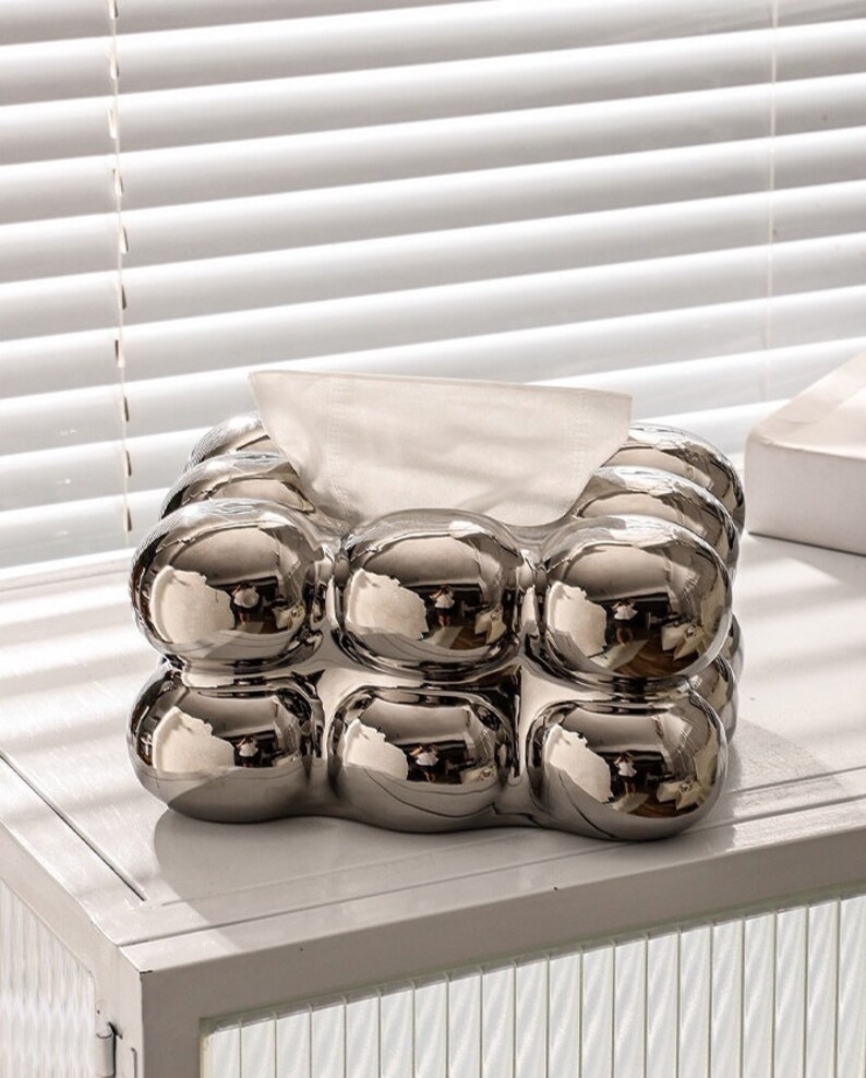 Ceramic Bubble Tissue Box Holder Vintage Retro Style Playful - Etsy