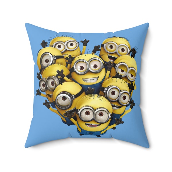 Minions Despicable Me Pillow | four sizes | perfect funny gift | bestseller | double-sided printed cover with pillow | premium quality