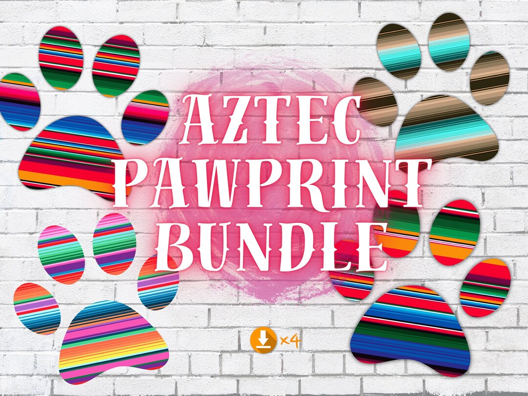 Dog Png Bundle, Paw Print Designs, Sublimation Bundles, Paw Print Png ...