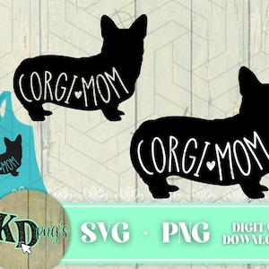 Corgi SVG, Corgi PNG, Cute Corgi Design, Corgi Sublimations, Corgi Cricut File