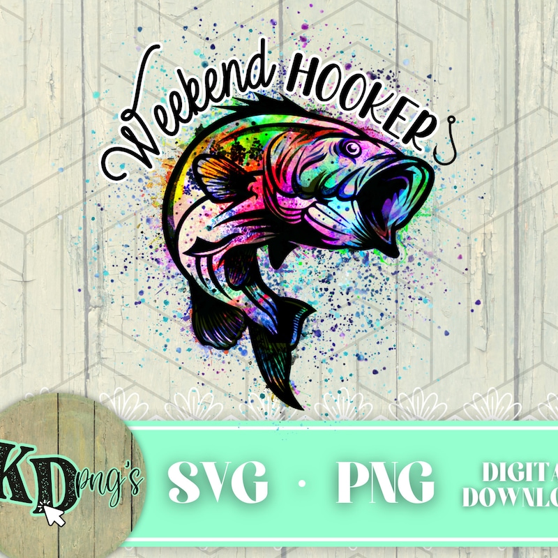 Weekend Hooker Svg - Etsy