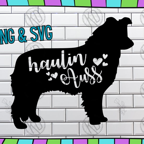 Haulin Auss Png Svg Aussie Silhouette