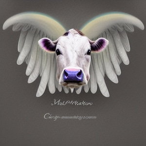 Cow with Wings