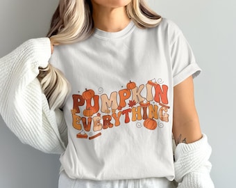 Pumpkin Everything PNG | Fall Autumn Sublimation Design | Pumpkin Pie Cinnamon Clipart | Commercial License