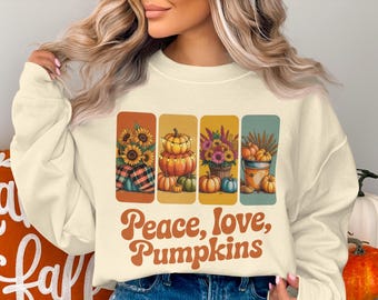 Fall Brushstroke PNG Bundle: Pumpkins, Sunflowers, Plaid (Commercial Use, Digital Download