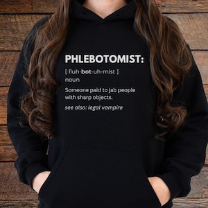 Phlebotomist Hoodie Heavy Blend Hooded Sweatshirt