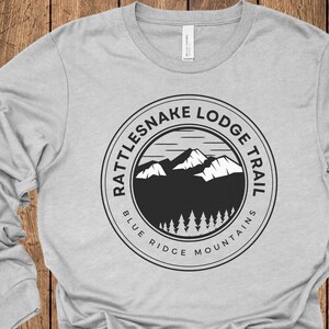 Blue Ridge Mountain Rattlesnake Lodge Unisex Jersey Long Sleeve Tee