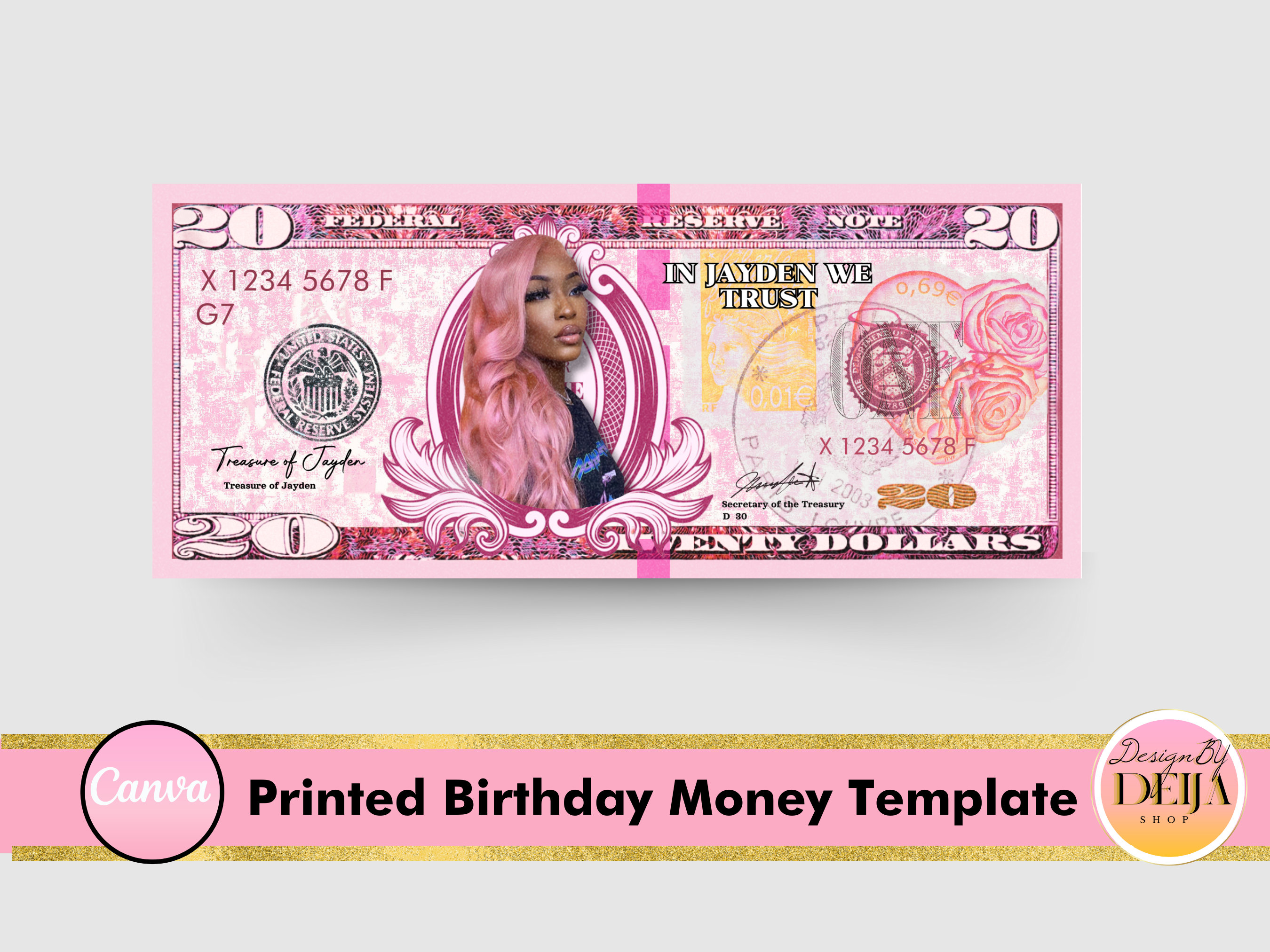 Dinero falso Etsy Mexico