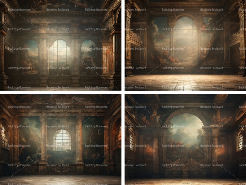 Renaissance Photography Backdrops: Old World Masters, Studio Portraits ...