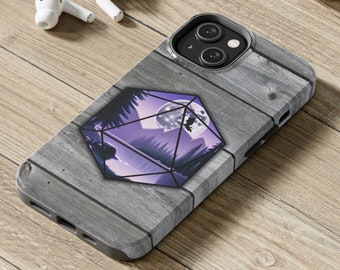 Dungeons and Dragons Phone Case, D20 cell phone cases, Gift for DM, d&d, iphone case, max, mini, pro, x, 7, 8, 11, 12, 13, 14, dungeon case