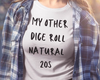 Dungeons and Dragons T-Shirt, D & D T Shirts, DND T Shirt, Geschenk für DM, D20, Nerdy Shirt, T-Shirts für Geeks, Dope Shirts, Roleplay Clothing