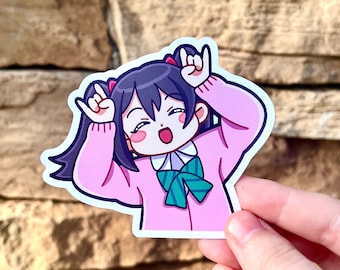 Love Live! Nico Yazawa Sticker | Muse Nico Sticker | Love Live School Idol Project | Cute Anime Sticker | Waterproof Vinyl Sticker