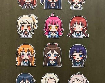 Love Live! School Idol Festival Nijigasaki Idol Club Stickers | Waterproof Vinyl Stickers