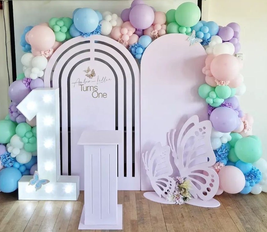Wood Butterfly Prop, Butterfly Party, Butterfly Princess, Balloon Arch ...