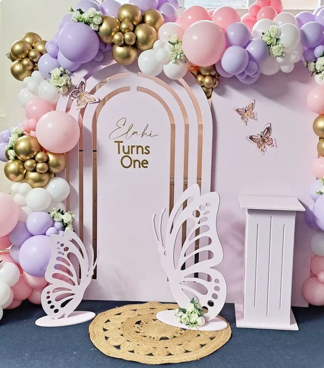 Wood Butterfly Prop, Butterfly Party, Butterfly Princess, Balloon Arch