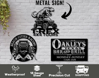 Custom Sign / Your Custom Text Metal Sign / Your Logo Here Sign / Metal Sign Custom / Your Text Here Sign / Custom Design Sign / Custom Gift