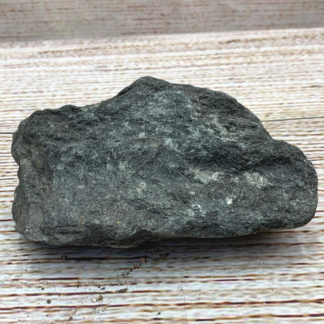 Unique Natural Dark Gray Stone Specimen Large Heavy Rock for Collection ...