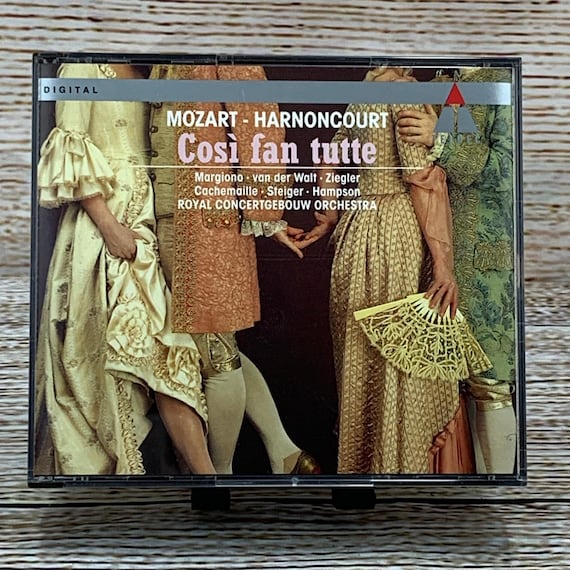 Mozart - Cosi Fan Tutte HARNONCOURT [1991 3 CD Set] TELDEC