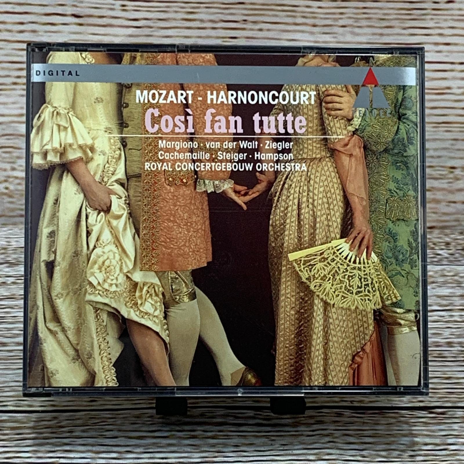 Mozart - Cosi Fan Tutte HARNONCOURT [1991 3 CD Set] TELDEC