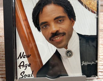 Jeffmajors New Age Soul CD 1994 NAS Music J4502 Harp Spiritual Jazz Soul