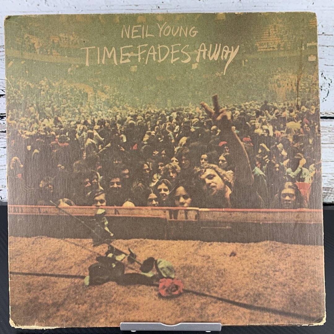 Neil Young – Time Fades Away W/poster !! [LP Album 1973 Reprise