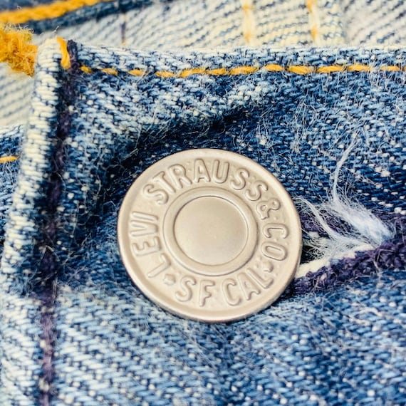 Levi's 501xx Jeans Button Fly Straight Leg Denim W42 L30 Made in