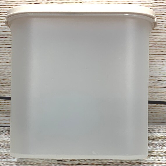 Tupperware Vorratsdose #1613-21 #1616-18 Deckeldose Vintage Beige
