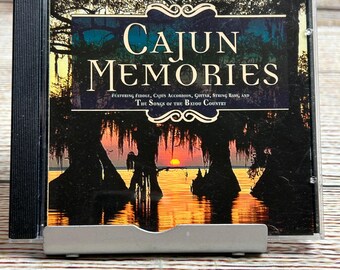 Cajun Memories CD Green Hill Instrumental Classic Jo-El Sonnier Bayou Folk