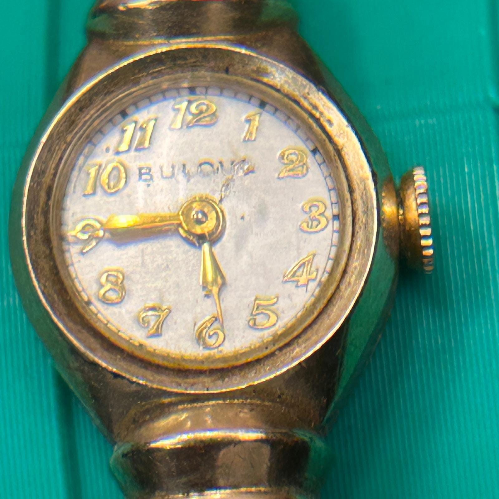 Vintage Bulova 10K Gold Filled Watch L4 1954 Self Winding Automatic Bulova 10k Yellow Gold Filled Self-Winding Men main image 2