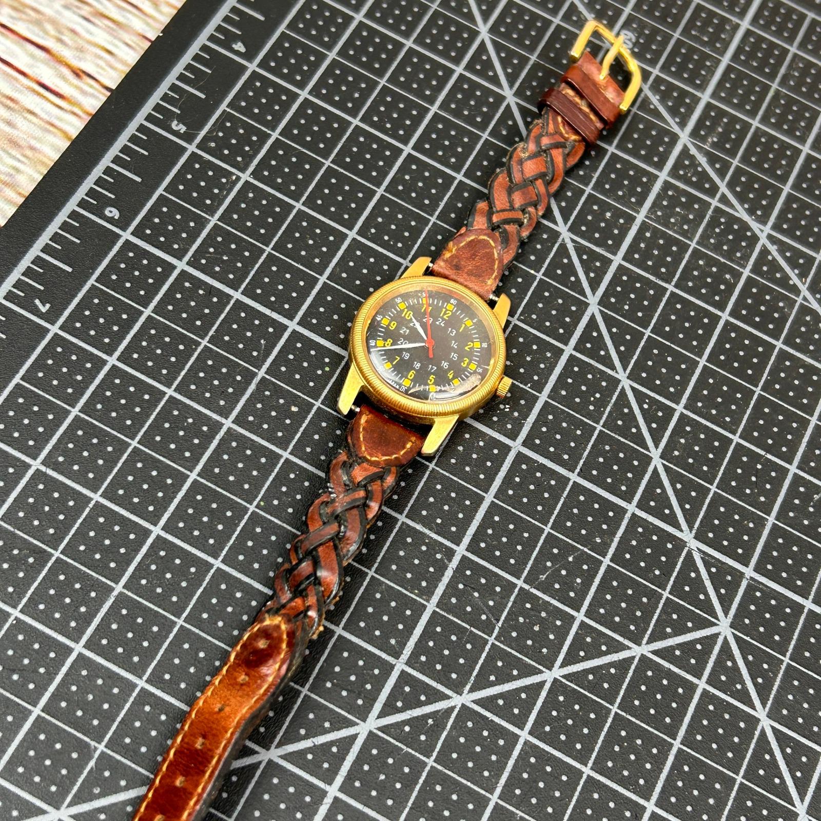 Vintage Military Field Watch Type A-D MIL-W-6433 Japan Movt