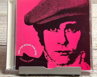 Elton John Are You Ready For Love CD Single Ultra Records Pop Rock