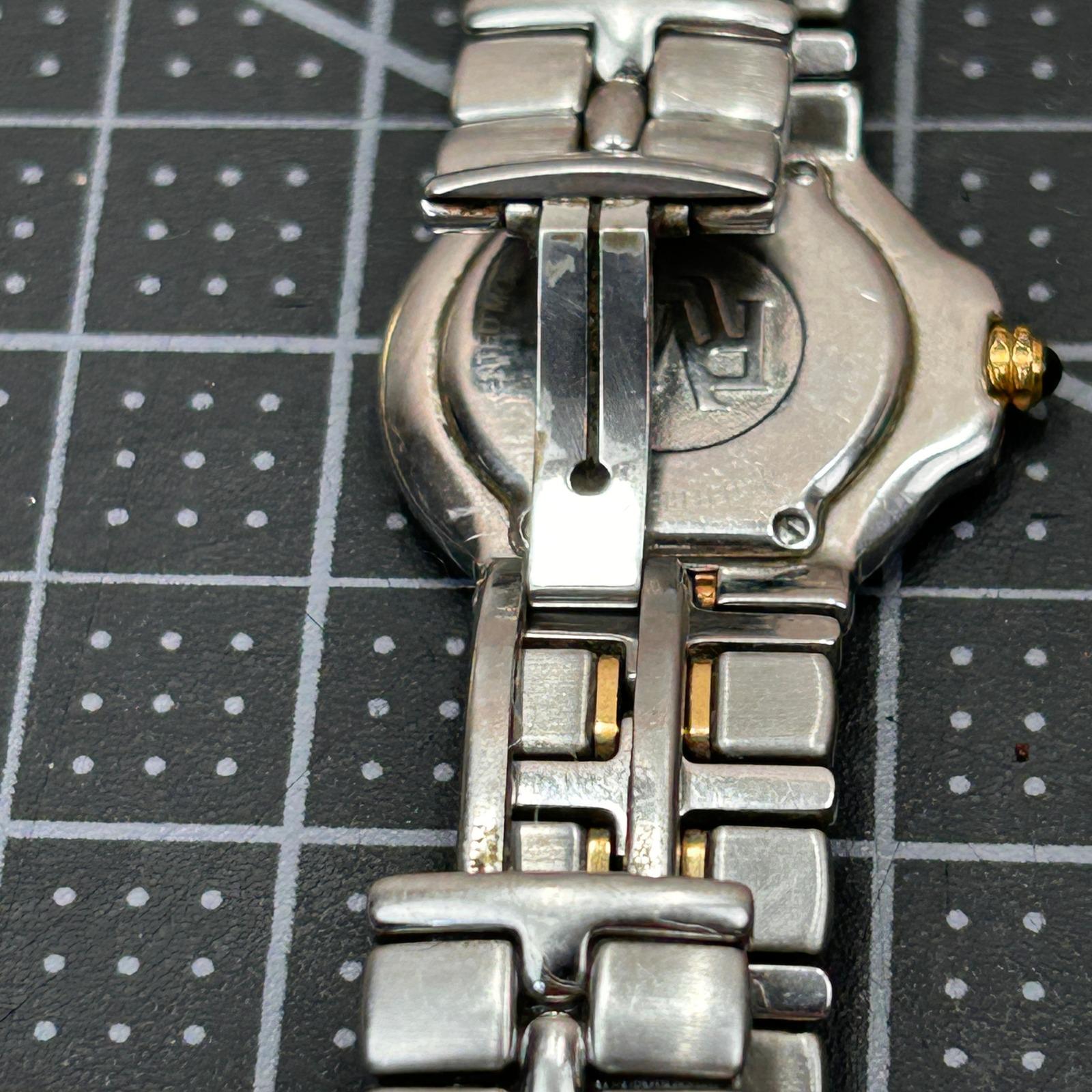 Raymond Weil Parsifal 9990 Two Tone Black Diamond Dial Swiss  display picture 1