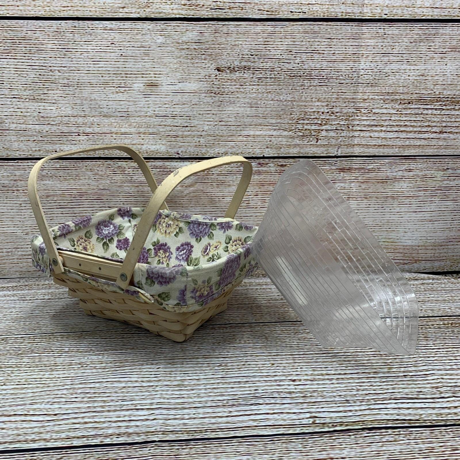 Longaberger Woven Memories Basket 2006 With Protector Insert Home