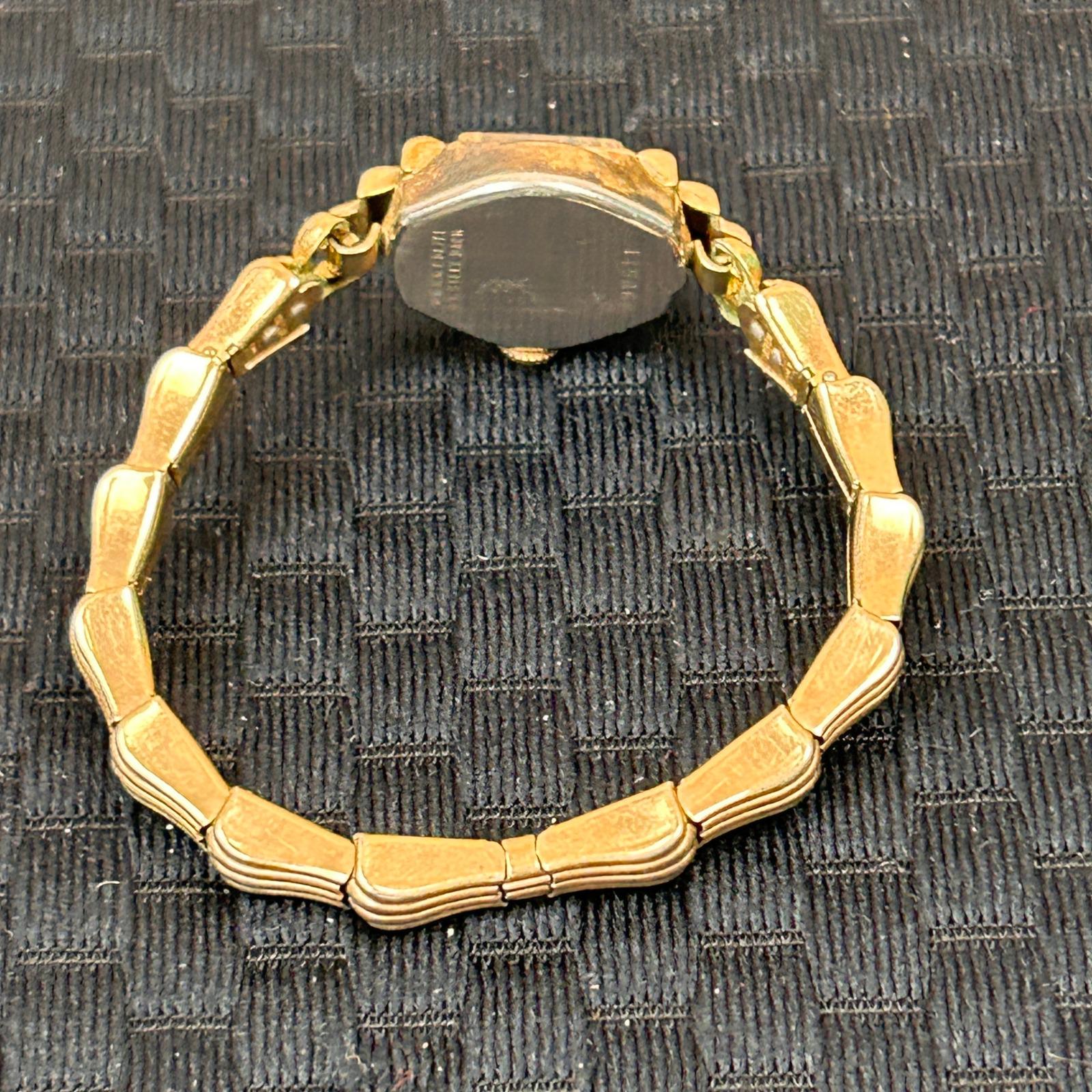 Benrus Vintage Swiss Ladies Cocktail Watch 10K RGP Bezel‎ Gold Tone Tested Benrus Vintage Swiss Ladies Cocktail Watch 10K RGP Bezel  main image 3