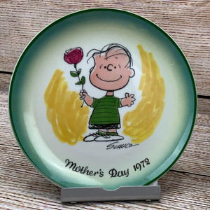 Vintage Schmid Peanuts 1972 Mothers Day 8