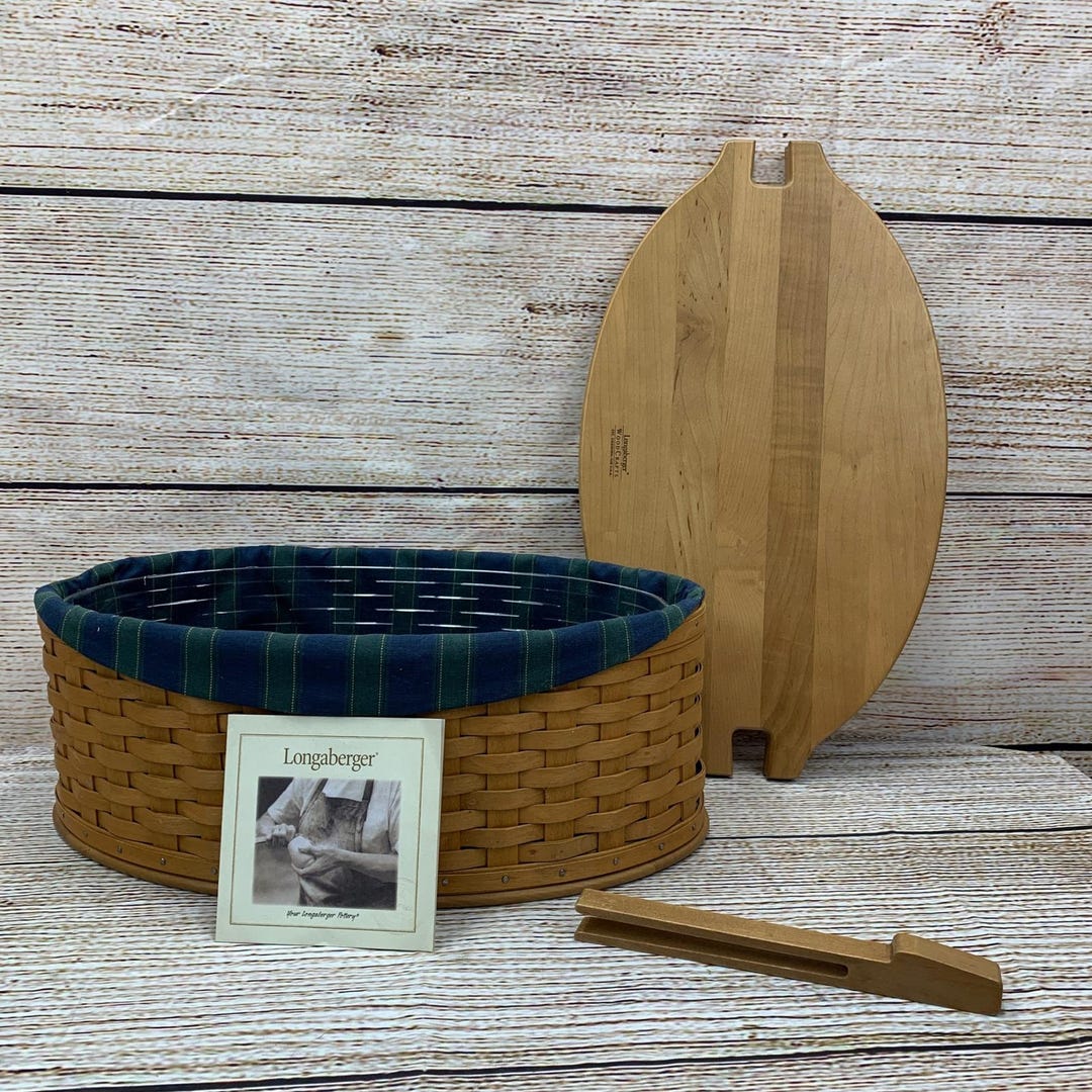 Longaberger Family Legacy Basket 2004 Collectors Club Liner