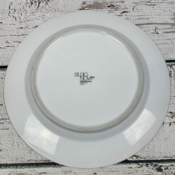 Studio Nova MA202 Pink Vista Floral Dinner Plate Fine China