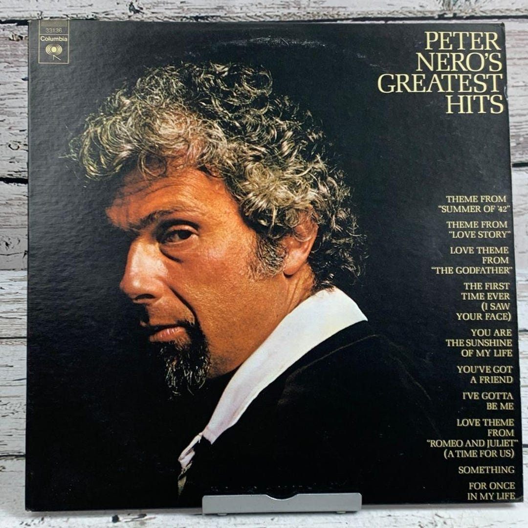 Peter Nero – Peter Nero's Greatest Hits [LP 1974] Columbia Records - Etsy